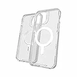 Gear4 Crystal Palace Snap Case - Crystal Clear Aufprallschutz mit MagSafe Kompatibilität für Apple 12 Pro Max