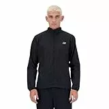 New Balance Herren Athletics Packable Jacke, Schwarz, L