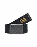 G-STAR Men's Webbing Belt, Black Metal/Salute, One Size