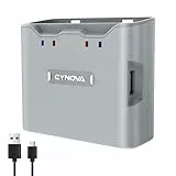 CYNOVA Mini 4K Akku ladegerät,Zweiweg-Ladestation für DJI Mini 4K Akkuladegerät Kompatibel für DJI Mini2,Ladegerät Hub Zubehör Drone Zubehör
