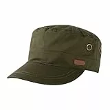 Comhats Herren-Baseballkappe, 100% Baumwolle, klassisch, Militär-Mütze, verstellbar, 3 Größen, 56-65 cm Gr. X-Large, 68033_Grün
