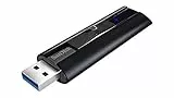 SanDisk Extreme PRO USB 3.2 Solid State Flash-Laufwerk 256 GB (Lesen mit 420 MB/s, Schreiben mit 380 MB/s, Passwortschutz, robustes Gehäuse, RescuePRO Deluxe Software), Schwarz