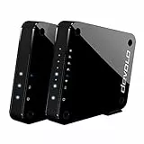 devolo GigaGate WLAN Starter Kit (2 Gbit/s Verbindung, 1x Highspeed Gigabit Port, 4x Fast Ethernet Ports, Punkt-zu-Punkt-Verbindung per 5GHz-Band, Highend-Multimedia-Erlebnis, AES Verschlüsselung)
