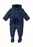 s.Oliver Unisex Wattierter Overall mit Kapuze tiefblau 80