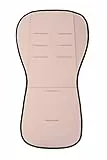 Altabebe (AL3005L-22) Sitzauflage Buggy Einlage Kinderwagen Zubehör - Wendbar - 3D Mesh - Baby Sitzauflagen und Unterlage 75x35 cm. Farbe: beige/weiß