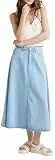 United Colors of Benetton Rock 43C8D004K, Blau, 40 Damen, blau, 40