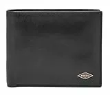 Fossil Geschenk für Männer Ryan, Leder Reisepassetui schwarz 12,4 cm L x 0,5 cm B x 8,9 cm H ML3829001