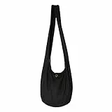 PANASIAM Shoulderbag, HEMP, black in M