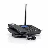 Motorola Voice – FW410L 4G-Festnetztelefon, WLAN-Hotspot, SIM-Karte, Akku-Backup, Freisprecheinrichtung, Quadband-GSM, Anrufweiterleitung
