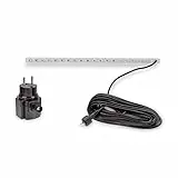 CLGarden LED Lichtleiste 30cm für Wasserfall Element Licht Beleuchtung Gartenteich Bachlauf 12V wasserdicht