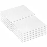 McFilter I 10 Universal Mikrofilter I ca. 26x15cm I Luftfilter I Motorfilter I Abluftfilter I Filtermatte I Microfilter I Staubsaugerfilter Filter zuschneidbar I weiß