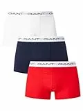 Gant Herren 3-Pack Trunk 3ER Pack, Mehrfarbig, S