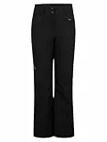 Ziener Mädchen Alin-Z Ski-Hose/Schnee-Hose | wasserdicht, Slim fit, Black, 164