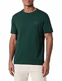 GANT Herren REG Tonal Shield SS T-Shirt, Grün, L