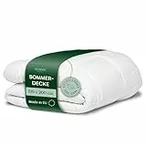 WENDRE Sommerdecke 135x200 cm – Extra Leichte 100 GSM Bettdecke für heiße Nächte – Dünne Mikrofaser Steppdecke – Oeko-TEX Zertifiziert – Allergikergeeignet – Made in EU – Waschbar