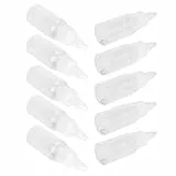 Dioche Leere Airbrush Flaschen, 30 ml leere Farbflasche, Spritzpigment Gewürzbehälter, Paint Mixing Bottle mit Skala für Öl, Essig, Soßen