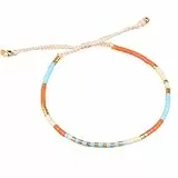C·QUAN CHI Neues Süßes Kettens Trang Armband Hand Gefertigte Miyuki Perlen Verstellbarer Stapel Damen Armbänder 060