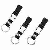 CHUANFU 3 Stück Add A Bag Gepäckgurte Koffergürtel, Einstellbare Koffergurt mit Jackengreifer, Dauerhaft Gepäckriemen für Reisen, Urlaub, Koffer, Rucksack (Schwarz)