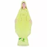 Healifty Leuchtende Mutter Maria Figur 6.06X2.36X1.57In ReligiöSe Art Verzierung Tischdekoration Kunststoffhandwerk FüR Wohnaccessoires Und Kirchendekoration