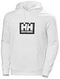 Helly Hansen Herren HH Box Hoodie, Weiß 2.0, L