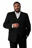 Men Plus Herren große Größen Übergrößen Menswear L-8XL Sakko, Business, Baukasten, Porto schwarz 64 835064100-64
