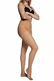 Ulla Popken Damen Essential Strumpfhose, 3er Pack, 20den, Teint, 60-62 EU