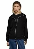 Urban Classics Damen Strickjacke Ladies Knitted Zip Cardigan Black XL