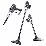 CLEANmaxx Akku Staubsauger | 2in1 Handstaubsauger & Bodenstaubsauger | max. 30 Min. Laufzeit | kabellos, leistungsstark, wiederaufladbar | mit Verlängerungsrohr (80 cm) & Düsen-Set
