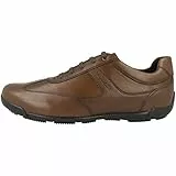 Geox Herren U Edgware A Sneaker, Cognac, 43 EU