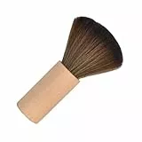 FRCOLOR Holzborstenbürste für Haarpflege Friseurbürste mit Naturborsten Haarreinigungsbürste für Styling Handlich für Unterwegs