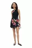 Desigual Ärmelloses Kleid aus der Damen-Kollektion, Schwarz, L