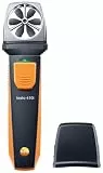 Testo 410i. Anemometer, bis 30m/s 60°C max.Temp., 0.1m/s, Luftgeschwindigkeit Temperatur, Typ NTC, Flügelrad