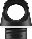 SIGG Screw Top Black Verschluss (One Size), Ersatzteil Trinkflasche mit Enghals oder WMB Adapter, auslaufsicherer Verschluss, Kunststoff, Schwarz