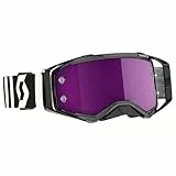 SCOTT Prospect MX Goggle Cross/MTB Brille schwarz/weiß/lila Chrom Works