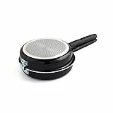 Quid Gastro Fun Omelettpfanne 20 cm schwarz Gemustert Aluminium