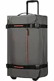 American Tourister Urban Track, Reisetasche mit 2 Rollen, 68 cm, 84 L, Grau (Dark Grey)