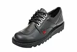 Kickers Kick Lo Core, Jungen SchnürHalbschuhe, Schwarz, 36