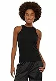 Urban Classics Damen Top Ladies Racer Back Rib Top, Geripptes Frauen Top mit Racerback, Baumwolle, erhältlich, Größen XS-5XL