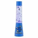 Paladone PP10069MCF Minecraft Glitzer Lavalampe, Flow Lamp Stimmungsbeleuchtung, 33 cm, Plastic, Multi Tischlampe - Lampe - Schreibtischlampe