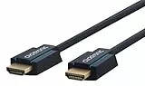 Clicktronic Ultra High Speed HDMI 2.1 Kabel mit Ethernet 48 Gbps 8K / 4K 120Hz HDMI Kabel PS5 mit eARC, HDTV, Heimkino, Soundbar 1m RAL