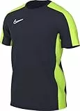 NIKE Herren M NK DF ACD23 TOP SS T-Shirt, Obsidian/Volt/White, L