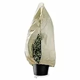 Bio Green Premium Kübelpflanzensack Window XXL | Olivenbaum Winterschutz | Frostschutz & Winterschutz | Schutzhülle Kübelpflanzen +Sichtfenster | Pflanzenschutz - 180 x 120cm