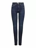 ONLY Damen Onlpaola Hw Sk Dnm Jeans Azgz878 Noos, Blau (Dark Blue Denim), XL / 30L