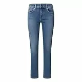 Pepe Jeans Damen Slim Lw Jeans, Blau (Denim-nc2), 30 W/30 L