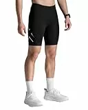 2XU Core Tri Herren-Shorts, 20,3 cm, Schwarz/Weiß, Klein