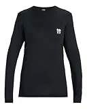 Roxy Happy Waves Surf-T-Shirt LS Surf Tee Damen Schwarz M