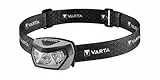 VARTA Stirnlampe LED, wiederaufladbare Kopflampe, Outdoor Sports H30R Wireless Pro, kabelloses Laden, wasserdicht, schwenkbarer Kopf, Dimmfunktion, ideal für Camping, Joggen, Wandern