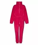 Hunkemöller Onesie Fleece - Bright Rose - S