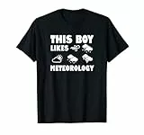 Junge mag Meteorologie Lustiger Meteorologe Experte T-Shirt