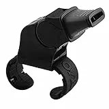 Fox 40 9209-0008 Sonik Blaster Pfeife mit Fingergriff, Schwarz Set, Einheitsgröße